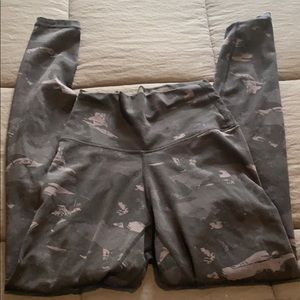 Colorful Koala Feather Camo Legging